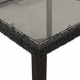 thumbnail image 5 of vidaXL Bistro Set Black, Cream White, 5 of 8