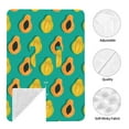 thumbnail image 4 of Car Seat Cover Baby - Papaya Pattern cute Breathable Infant Car Seat Cover for Baby Carseat, Lightweight Comfort Baby Essentials Must Haves Newborn Stuff for Girl Boy, 4 of 7