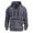 A-Grey1731, variant on XIAOCHA Men's Full Zip Pocket Hoodie Long Sleeve Hooded Zip Up Jacket Warm Tactical Outdoor Hoodies