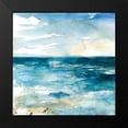thumbnail image 2 of Robinson, Carol 12x12 Black Modern Framed Museum Art Print Titled - Ocean Break II, 2 of 5