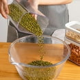 thumbnail image 3 of Food Storage Containers Set with Lids,BPA Free Kitchen and Pantry Organization,Transparent Plastic Leak-proof Canisters for dry food,Cereal Flour & Sugar, 3 of 7
