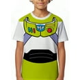 thumbnail image 2 of Toy Story Buzz Lightyear Boys Short Sleeve Graphic Costume T-Shirt, Sizes 4-18, 2 of 6