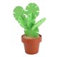 thumbnail image 4 of Posavasos De Cactus, Divertido Posavasos De Aislamiento Térmico Ecológico De 6 Piezas, Novedad Versátil Para Decoración De Mesa Del Hogar, 4 of 7