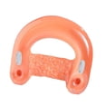 thumbnail image 4 of MERIGLARE Inflatable Pool Floats with Cup Holder Lounge Chair for Outdoor Beach Summer Orange, 4 of 9