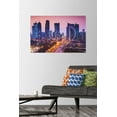 thumbnail image 2 of Cityscapes - Doha, Qatar Wall Poster with Pushpins, 22.375" x 34", 2 of 6