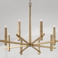 thumbnail image 6 of 8 Light Chandelier In Minimalist Style-33.5 Inches Tall And 39 Inches Wide     -Traditional Installation Capital Lighting 449681Ad, 6 of 7