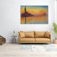 thumbnail image 2 of San Giorgio Maggiore At Dusk, 1908 - Wrapped Canvas Print Wall Art | 36" W x 24" H, 2 of 4