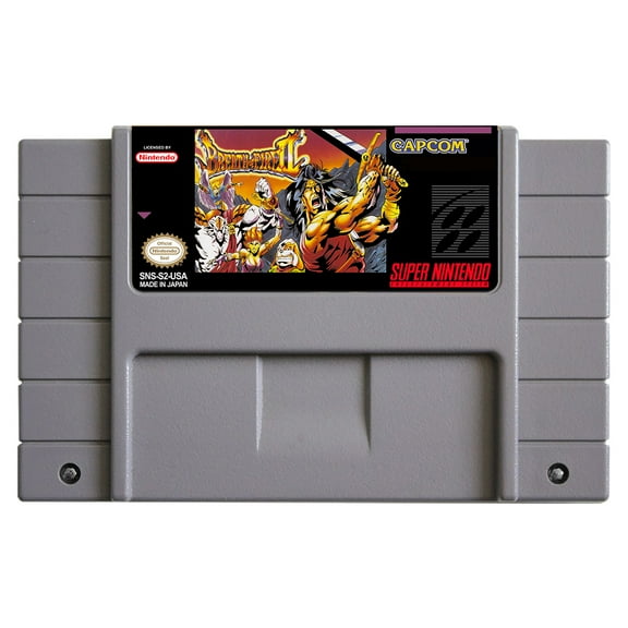 SNES Games Cartridge Breath of Fire II
