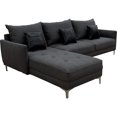 thumbnail image 1 of Sala esquinera Caslon, 260x180 cm, Gris Oxford El Bazar Store Moderna abotonada en esquina, 1 of 7