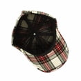 thumbnail image 5 of WITHMOONS Baseball Cap Tartan Plaid Check Winter Cotton Hat KR11087 (Green)KR11087Green, 5 of 5