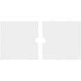 thumbnail image 4 of Ekena Millwork CMP22X11RE2-02000 2 in. ID x 7.5 in. Rectangle Architectural Grade PVC Contemporary Ceiling Medallion - 2 Piece, 4 of 4