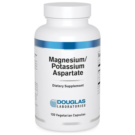 Douglas Laboratories Magnesium/Potassium Aspartate | Supports Cardiovascular Health and Skeletal Muscle Contractility | 100 Capsules