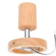 thumbnail image 4 of Wood E27 Thread Lamp Holder Rotatable Light Socket Ceiling Light Bulb Socket, 4 of 4