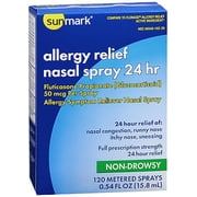 Sunmark Allergy Relief Nasal Spray 24 hr - .54 Oz
