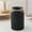 Black, variant on dgysar Pineapple Vase 8in Shatterproof Plastic Flower Vase Modern Textured Design for Living Room Dining Table Home Office Desktop Decor Blue Small Pineapple Vase