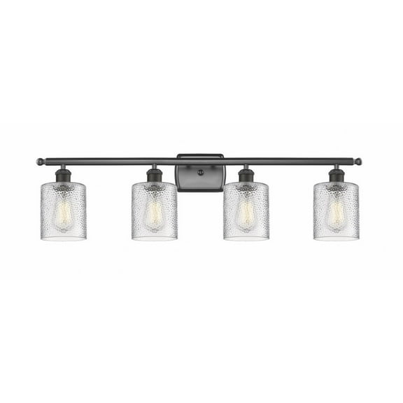 Innovations Lighting - Cobbleskill - 4 Light Bath Vanity In Industrial Style-11