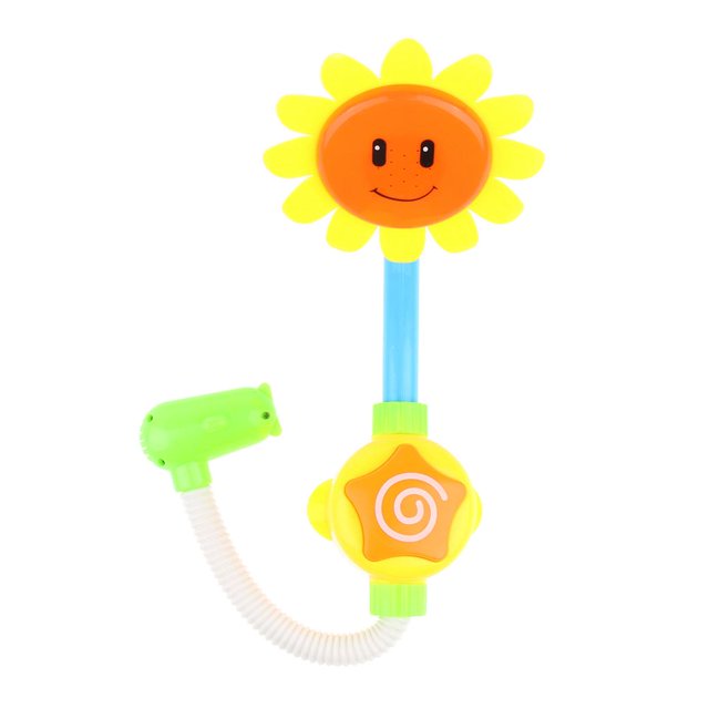 Juguetes para la hora del baño Cabeza de de Bebé Girasol Atención de Niños con Succiones Fanmusic Juguetes para la hora del baño