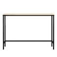 thumbnail image 4 of Tcbosik Console Table, 41 inch Sofa Table, Narrow Entryway Table with Metal Legs for Living Room, Hallway, Foyer, Light Walnut, 4 of 6