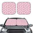 thumbnail image 2 of Fotbe Cute Cat 2-Piece Car Windshield Sun Shade | Sun Blocker for Car Windshield | Foldable Automotive Interior Accessories for Sun Protection-Small, 2 of 7