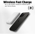 thumbnail image 4 of Power Bank Energizer 5000mAh Magnético 15W con USB-C, Carga Rápida, Color Blanco, 4 of 7