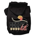 thumbnail image 3 of Pet, Dog  Cat Hoodie Screen Printed, "Derby Doll", 3 of 10