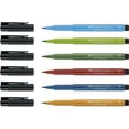 thumbnail image 2 of Faber-Castell – PITT Artist Color Brush – Wallet Set of 6 Landscape Markers, 2 of 4