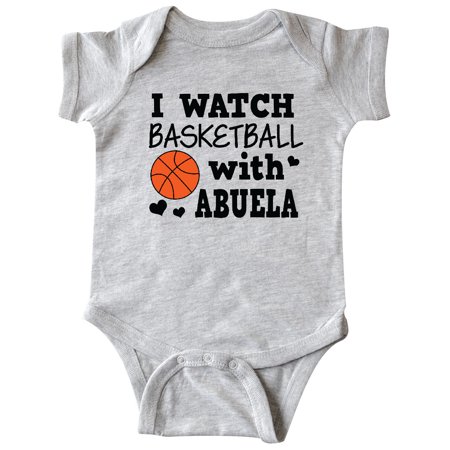 

Inktastic I Watch Basketball with Abuela Gift Baby Boy Bodysuit