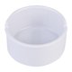 thumbnail image 1 of WORGEOUS Cenicero de forma redonda Cenicero para fumar resistente a altas temperaturas (blanco), 1 of 8