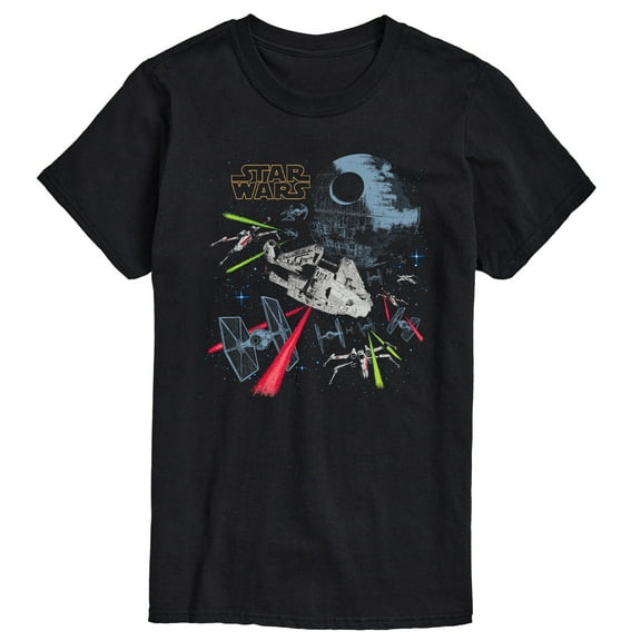 Star Wars - Return of The Jedi Battle - Men's Short Sleeve Tee