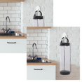 thumbnail image 1 of Oleegame 2PC Kitchen Rubbish Bag Round Storage Bag Miscellaneous Wall Hanging Organizer Convenient Extraction Box Storage Bag Kitchen Hanging Bag Gray, 1 of 3