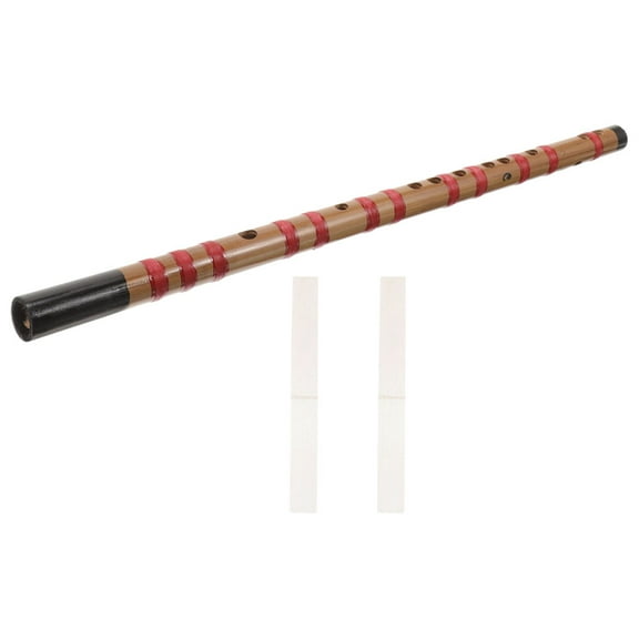 LULULION Long Flute for Beginner 1Set Bamboo Flute Tunable for Performance