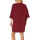 thumbnail image 3 of Conjunto de lounge de gran tamaño INSPIRE CHIC para mujeres, sudaderas de entrenamiento, camiseta con pantalones cortos de ciclista, conjuntos XL rojos, 3 of 6
