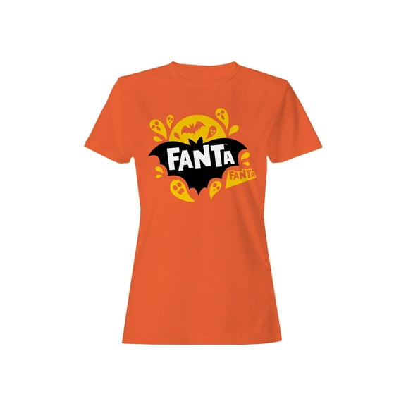 Officially Licensed Fanta Halloween Spooky Design Women's T-shirt