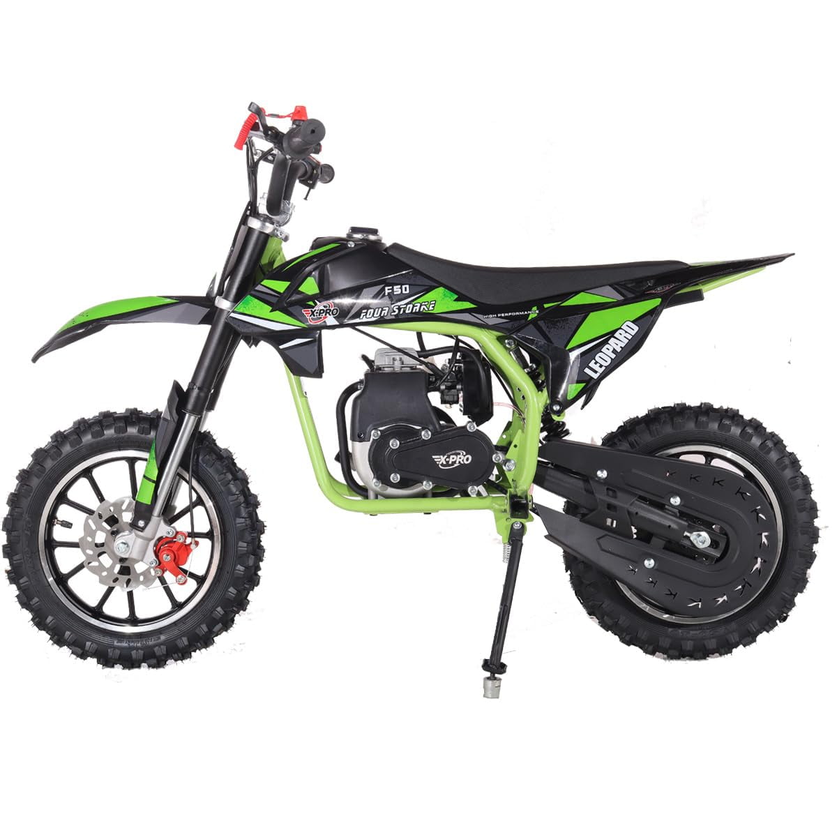 X-Pro Leopard 40 Mini Gas Dirt Bike, Gas Power 4 Stroke Dirt Bike