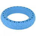 thumbnail image 2 of Rubber Scooter Tyre, Scooter Tyre Non-Slip Rubber Material Anti-Explosion Easy To Use Stable Characteristics For Scooter Tyre Electric Scooter Accessories Blue, 2 of 8