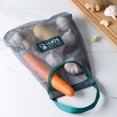 thumbnail image 5 of nipocaio Kitchen Fruit Vegetable Storage Mesh Bag Wall Mounted Sundries Container Bag Organize Portable Breathable Hanging Rack, 5 of 5