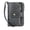 Gray, variant on Small Wallet Women RFID Blocking Vegan Leather Slim Thin Bifold Credit Card Wallet Passport Holder Ladies Travel Wallet Mini Purse with Zipper Pocket,Black
