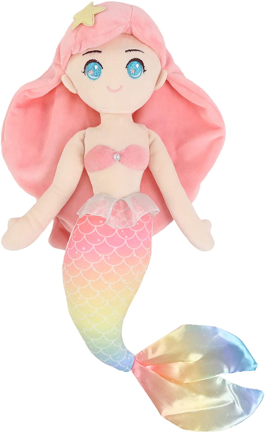Toy Doll Birthday Gift Stuffed Animals Baby Girl Personalize Customize Plushie Mermaid Princess Doll Christmas Gift