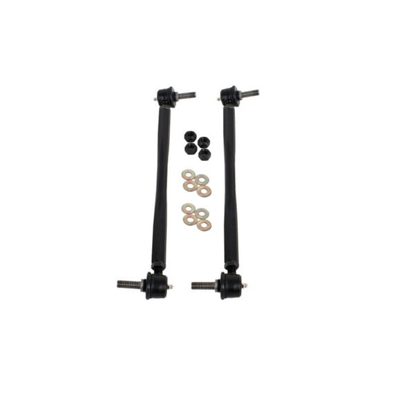 BMR 12-15 5th Gen Camaro Front Sway Bar End Link Kit - Black - ELK011