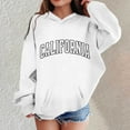 thumbnail image 4 of California Hoodies for Boys Girls Kids Long Sleeve Casual Graphic Hooded Sweatshirt with Pockets Pullover Tops, 4 of 5