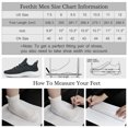 thumbnail image 6 of Feetsit Men's Walking Shoes Lightweight Breathable Mesh Slip On Sneakers Non-Slip Running Shoes for Work Gym Travel All-Day Standing, 6 of 6