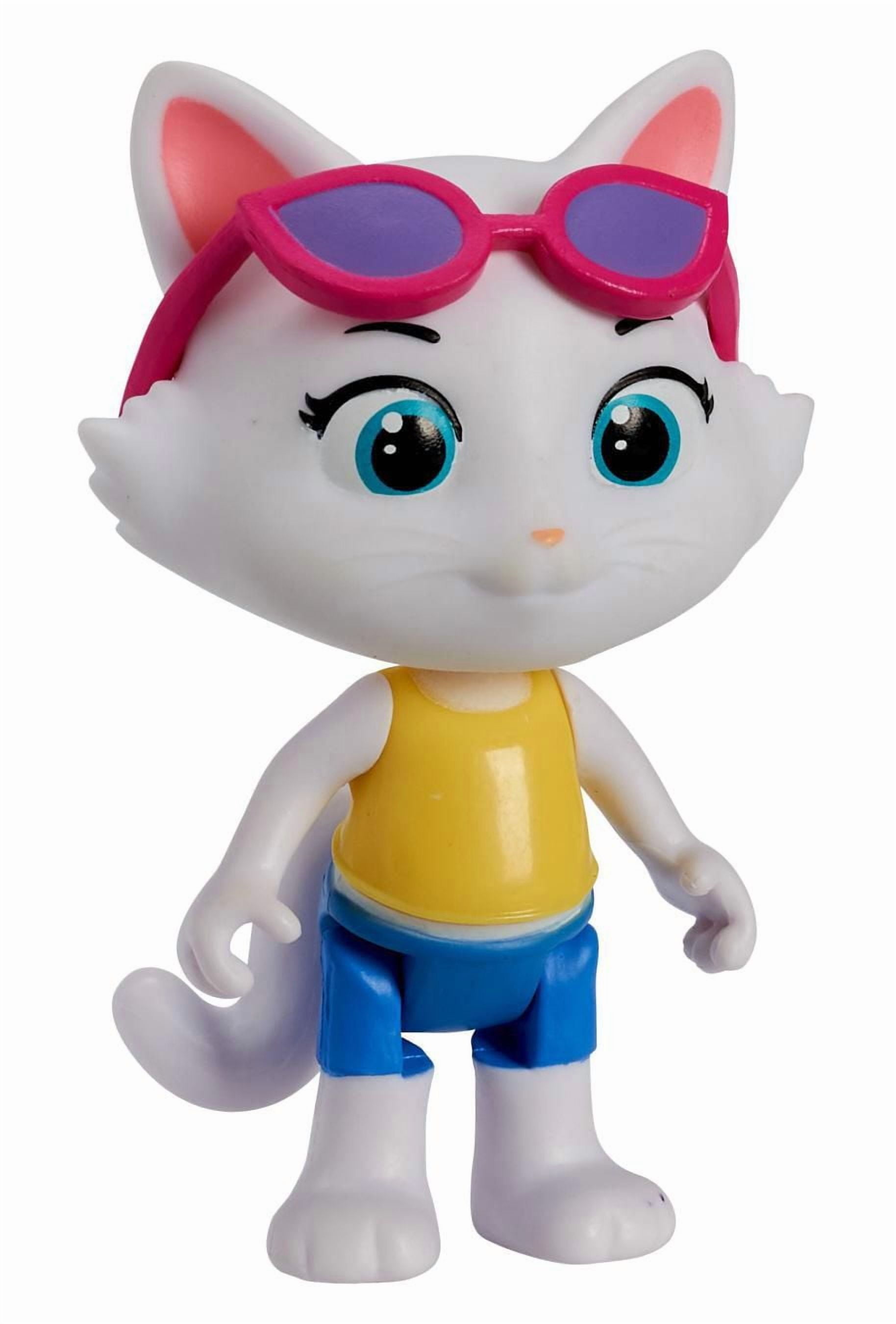 44 Cats - The Buffycats - 3" Milady Figure with Bass and Microphone Accessory
