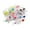White, variant on Eyeglasses Chain Connector, 50 Pieces Adjustable Eyeglasses Chain Ends Silicone Strap Holder Chain Loops for Eyeglass Sunglasses Chain White