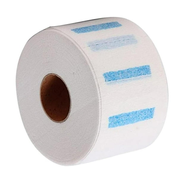 Papel de rollo de volantes para el cuello Zulema Collar de Peluquería Blanco