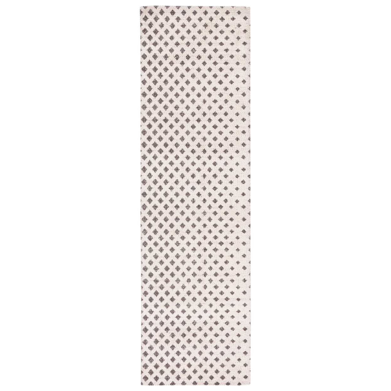 SAFAVIEH Classic Vintage Kaitlyn Checkered Area Rug, Natural/Ivory, 4' x 6'