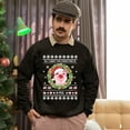 thumbnail image 5 of Christmas Sweatshirt, All I Want for Christmas is a Pig Holiday Ugly Sweatshirt, Funny Festive Crewneck Sweatshirt, Animal Lover & Pet Pig Owner Gift, 5 of 5