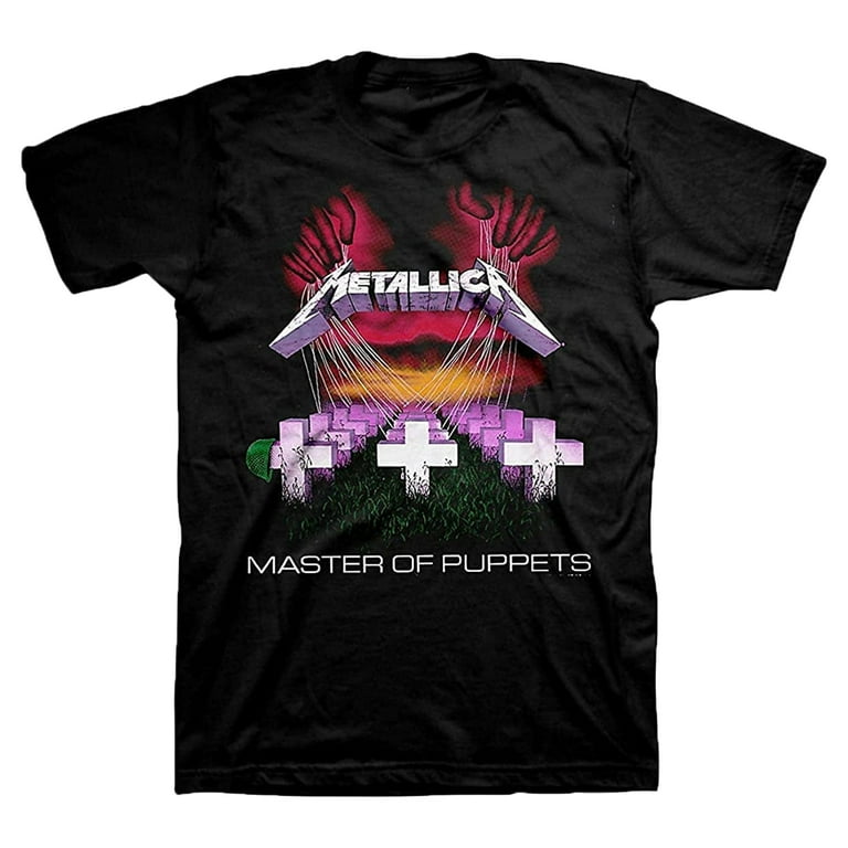 週末限定。LLICA Master of Puppets Tシャツ Metallica - Master of Puppets Mens T Shirt - Walmart.com