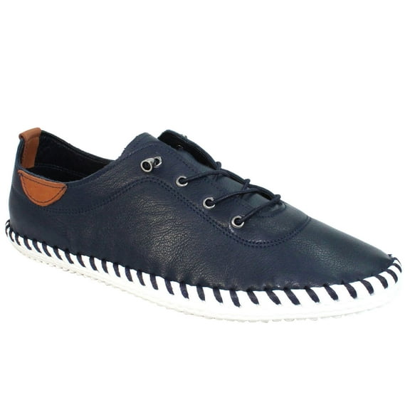 Lunar Womens St Ives Leather Sneakers