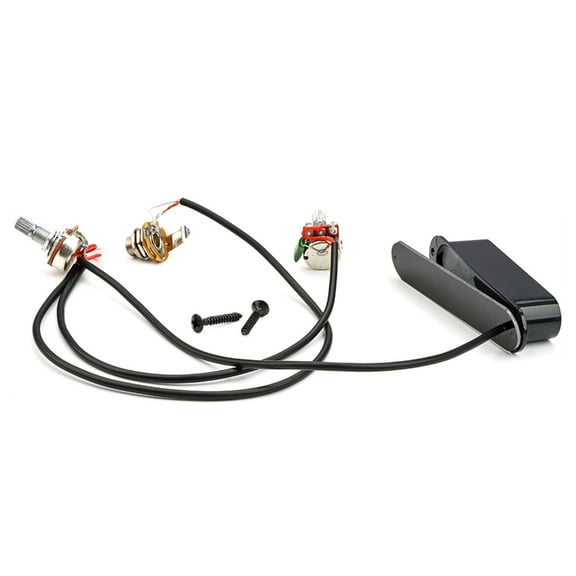 ROZYARD PreWired Guitar Pickup Circuit Harness with Volumes Control Electric Guitar Single Coil PreWired Guitar Pickup Easy Use