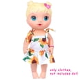 thumbnail image 2 of Vestido de verano de 30cm y 12 "para muñecas Reborn Baby Alive, ropa informal universitaria, falda de princesa de gasa, juguetes para niñas, regalo para niños zhangyuxiang LED, 2 of 2